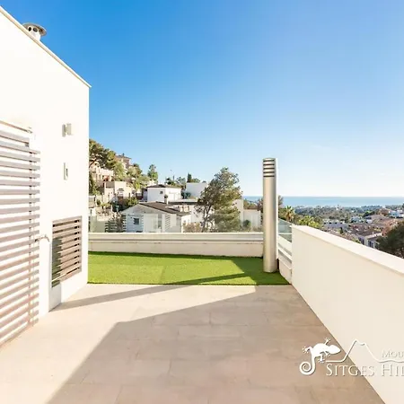 Willa Modern La Cascade In With Sea View And Private Pool Sitges