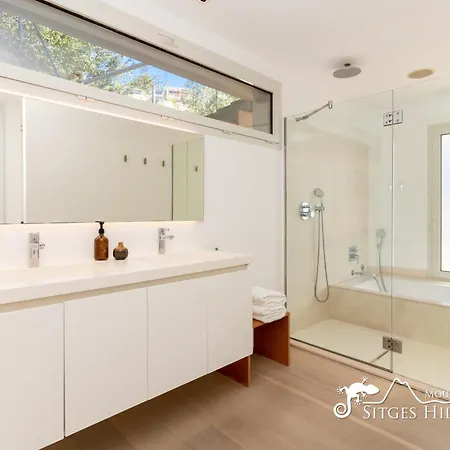 Modern La Cascade In With Sea View And Private Pool Villa Sitges