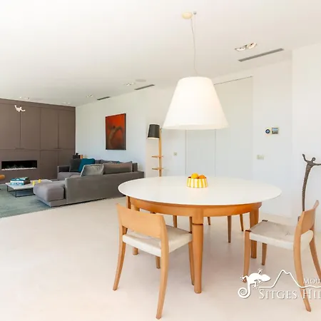 Modern La Cascade In With Sea View And Private Pool Villa Sitges